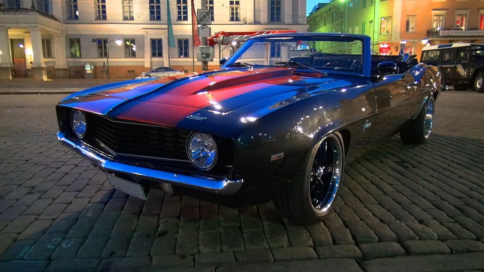 American muscle car relocation